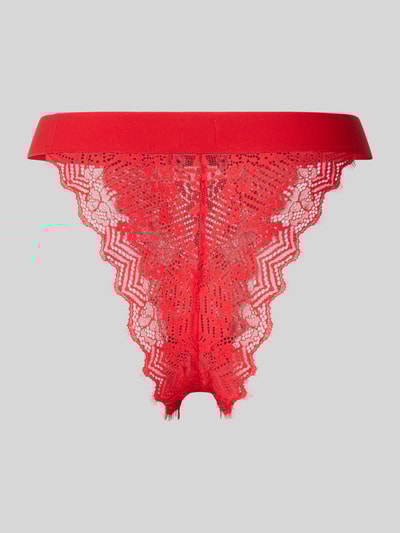 HUGO Slip aus Spitze Modell 'RED LABEL LACE' Rot 3