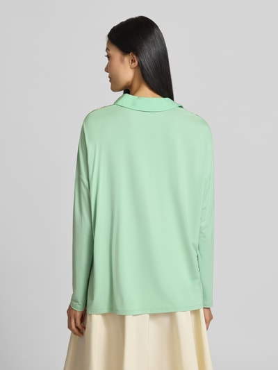 Marc Cain Relaxed Fit Bluse mit floralem Print Mint 5