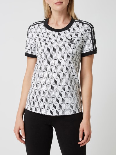 Adidas originals womens monogram t-shirt sale