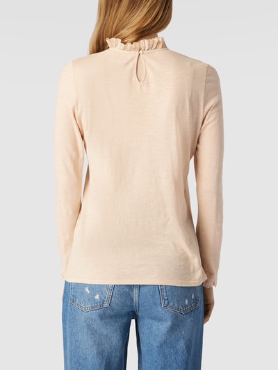 Rich & Royal Longsleeve mit Schlüsselloch-Ausschnitt Beige 5