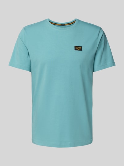 PME Legend T-Shirt mit Label-Detail Modell 'GUYVER' Hellblau 2