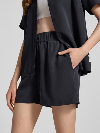 Marc O'Polo Denim Bermudas mit elastischem Bund Marine 3