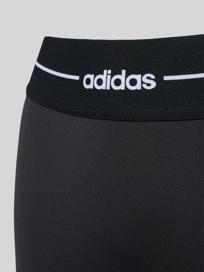 adidas Sportswear Slim Fit Sport-Leggings aus feuchtigkeitsregulierendem Material Modell 'HYPERGLAM' Black 2
