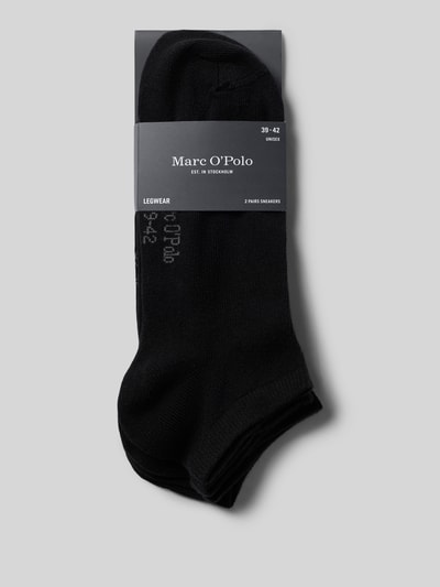 Marc O'Polo Sneakersocken aus Baumwollmix im 2er-Pack Black 3