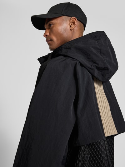 EA7 Emporio Armani Windbreaker mit Kapuze Modell 'TRAIN 7.0' Black 3