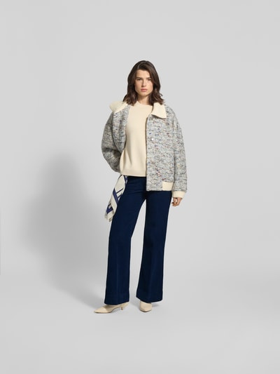 Victoria Beckham Jeans mit Eingrifftaschen Jeansblau 1