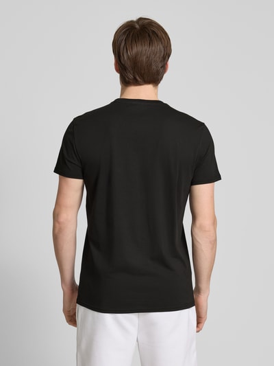 Lacoste T-Shirt mit Rundhalsausschnitt Black 5