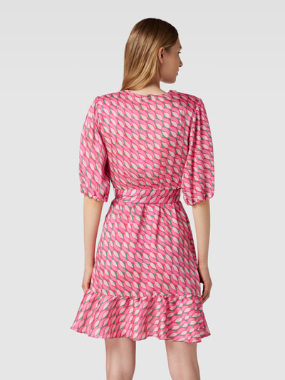 Liu Jo Black Cocktailkleid in Wickel-Optik Modell 'ABITO' Pink 5