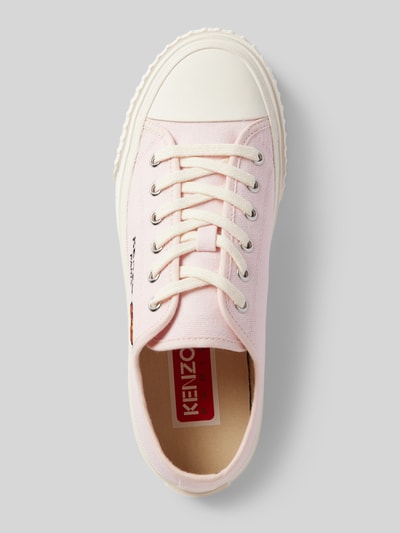 Kenzo Sneaker mit Label-Print Rosa 5