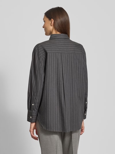 Tommy Hilfiger Regular Fit Hemdbluse aus reiner Baumwolle Hellgrau 5