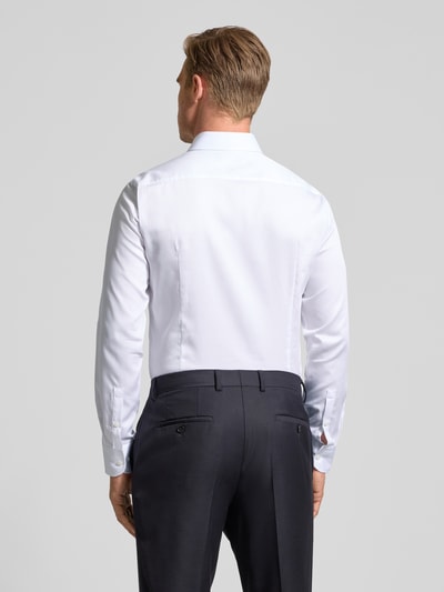 BOSS Koszula biznesowa o kroju slim fit z czystej bawełny model ‘HANK’ Biały 5