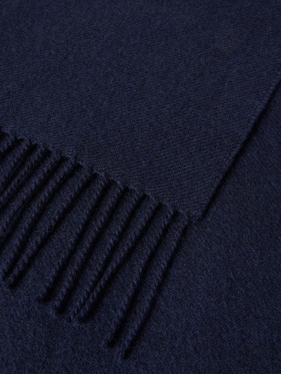 Fraas Szal z frędzlami Granatowy 2