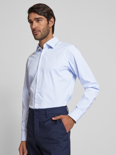 BOSS Regular Fit Business-Hemd mit Kentkragen Modell 'Joe' Bleu 3