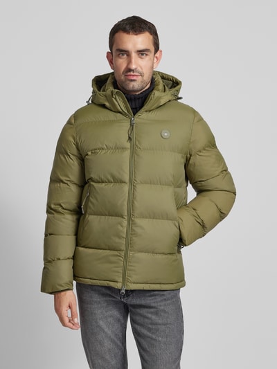 Gant Steppjacke mit Label-Patch Oliv 4