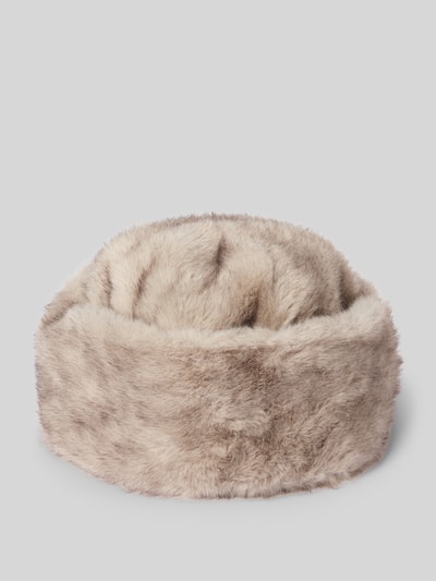 Pieces One Size Mütze in Kunstfell-Optik Modell 'JUTLANDIA' Beige 1