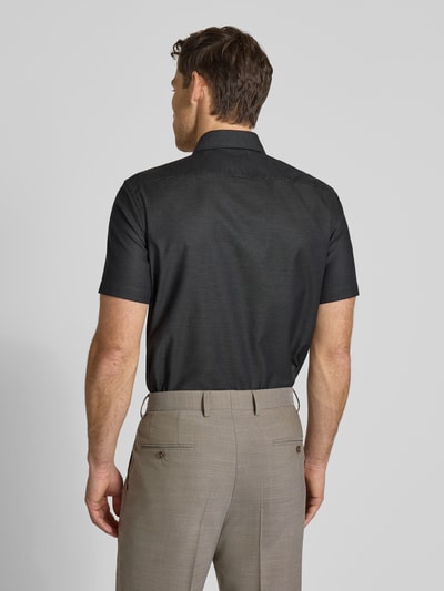 Christian Berg Men Regular Fit Business-Hemd mit Kentkragen Anthrazit 5