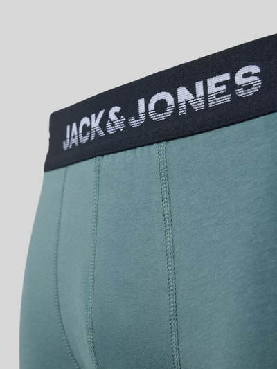 Jack & Jones Bokserki z wyhaftowanym logo w zestawie 3 szt. model ‘Maxwell’ Butelkowy zielony 2