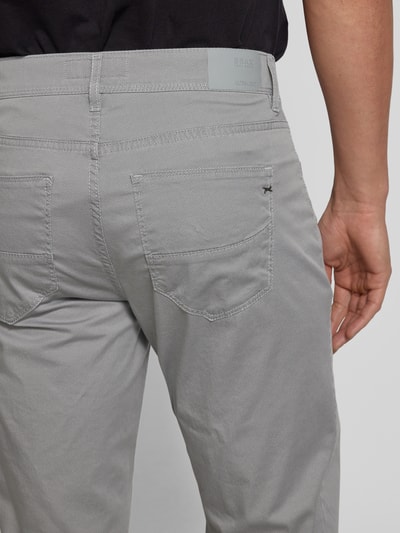 Brax Broek in 5-pocketmodel, model 'CADIZ' Zilver - 3