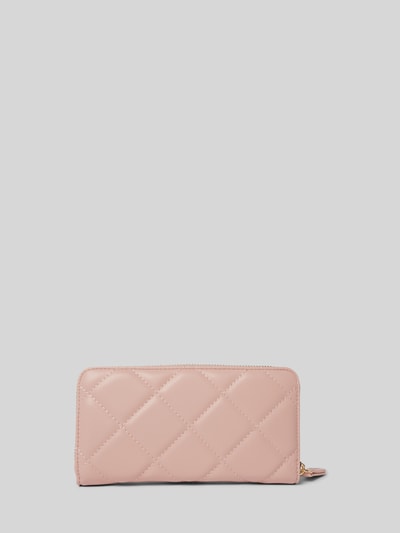 VALENTINO BAGS Portemonnaie mit Label-Applikation Modell 'OCARINA' Rose 2