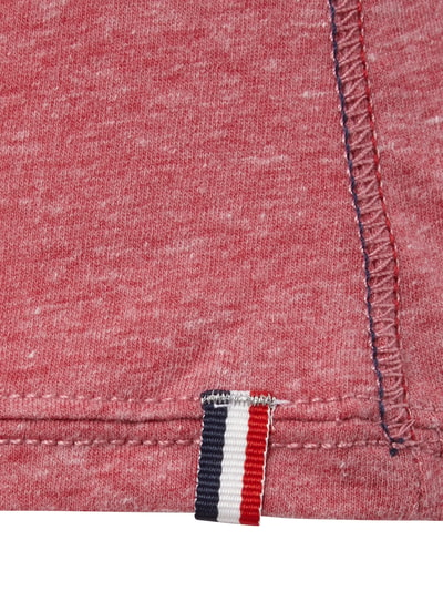 Tommy Jeans T-Shirt mit Logo-Stickerei im Brustbereich Fuchsia 5