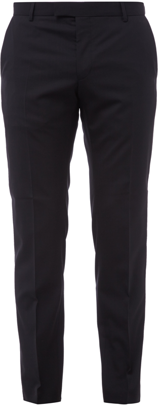 Strellson Slim fit zakelijke broek met stretch Zwart - 6