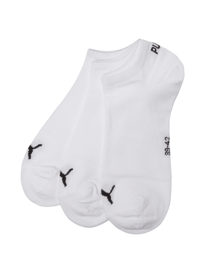 Puma Socken mit elastischem Bündchen im 3er-Pack Weiss 1