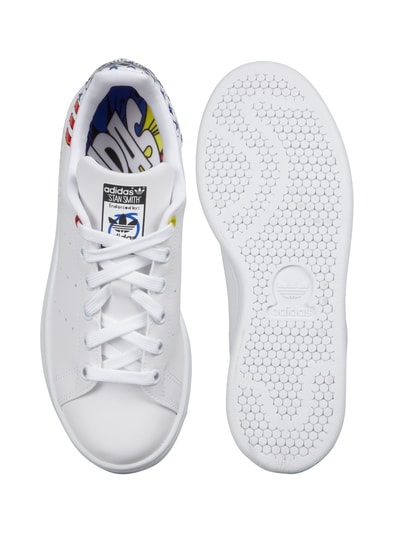 adidas Originals Sneakers mit Kontrastbesatz Weiss 5