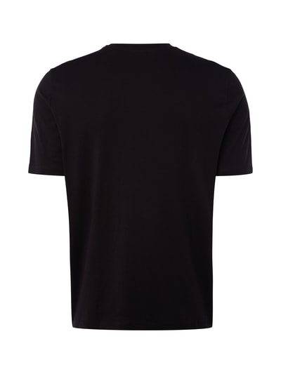 Christian Berg Men T-Shirt mit Label-Print  Black 5