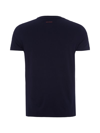 BOSS Casualwear T-Shirt mit Fotoprint Marineblau 3