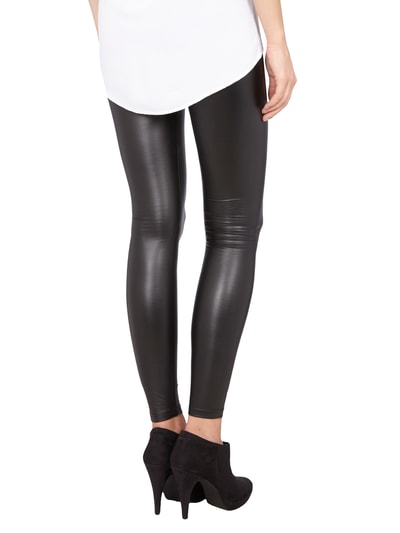 Review Leggings in Leder-Optik Black 4