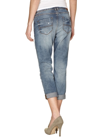 Review Heavy Destroyed Boyfriend Jeans Jeansblau 4