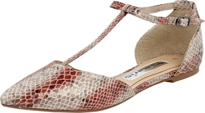 Tamaris Ballerinas in Snake-Optik Beige 5