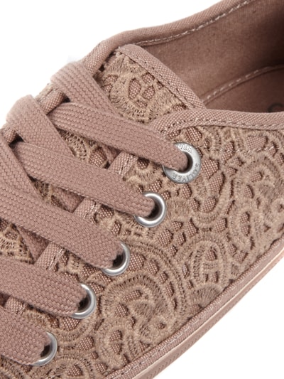 s.Oliver RED LABEL Sneaker mit Häkelspitze Rosé 2