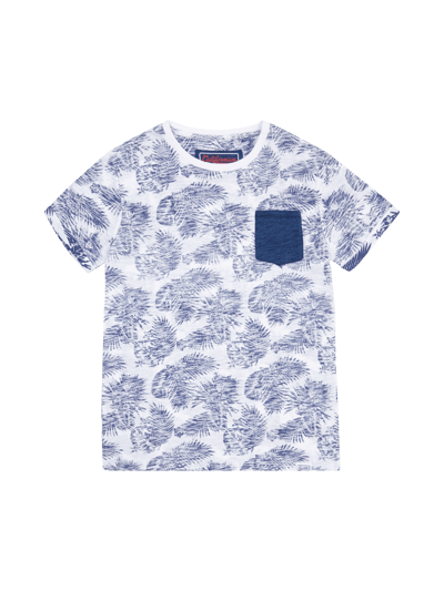 Review for Teens T-Shirt mit Inside-Muster und Brusttasche Weiß 1