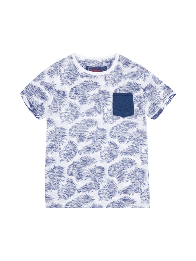 Review for Teens T-Shirt mit Inside-Muster und Brusttasche Weiss 1