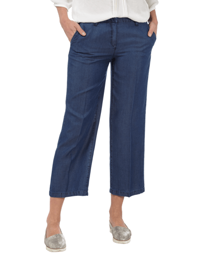 Raffaello Rossi Culotte aus Lyocell in Jeansoptik Black 3