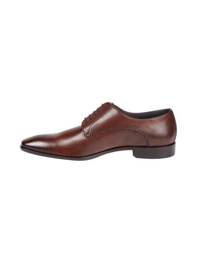 BOSS Oxfords van leer Middenbruin - 3