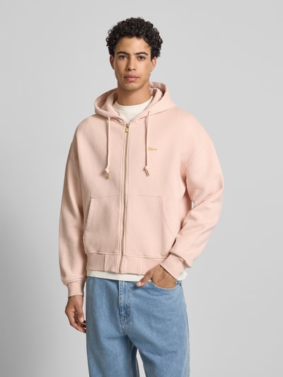 BLKVIS Sweatjacke mit Känguru-Tasche Altrosa 4