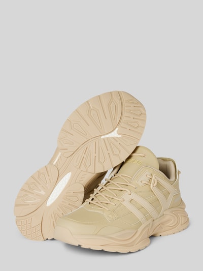 Guess Sneakers met labelprint, model 'BELLUNO' Beige - 3