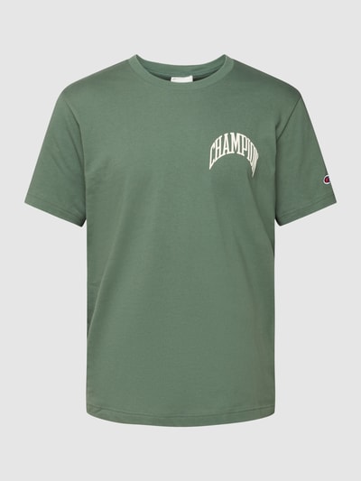 CHAMPION T-shirt met logodetail Groen - 2