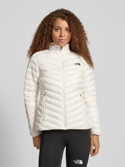 The North Face Regular fit gewatteerd jack met logostitching, model 'HUILA' Offwhite - 4