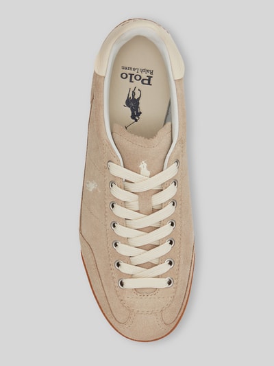 Polo Ralph Lauren Sneakersy z naturalnej skóry bydlęcej Camel 3
