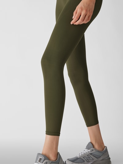 Rick Owens Leggings mit Ziernähten Khaki 6