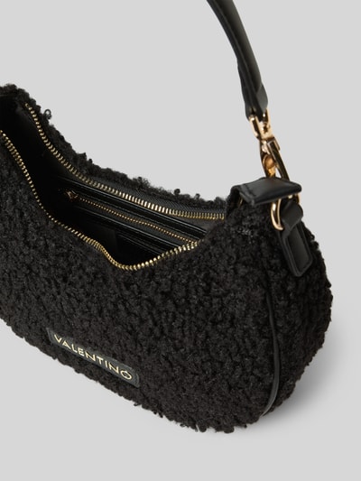 VALENTINO BAGS Torebka z futerka Czarny 4