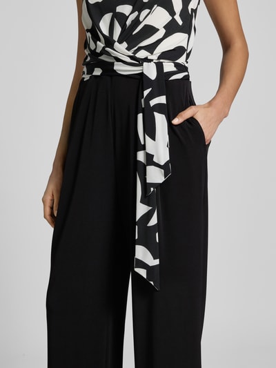 Vera Mont Jumpsuit in wikkellook Zwart - 3