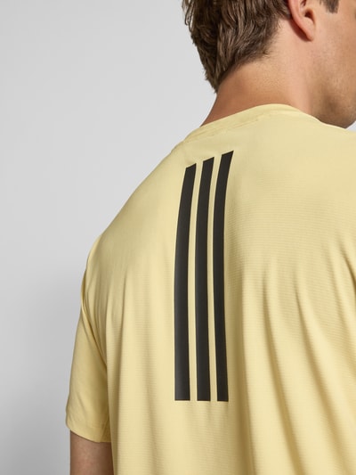 adidas Training T-shirt met ronde hals Lichtgeel - 3