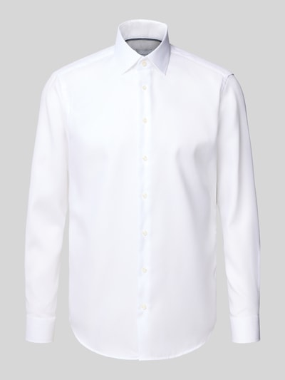 Christian Berg Men Regular Fit Business-Hemd mit Kentkragen Weiss 2