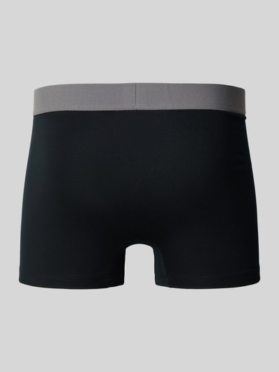 Schiesser Boxershort met label in band in een set van 5 stuks Zwart - 3