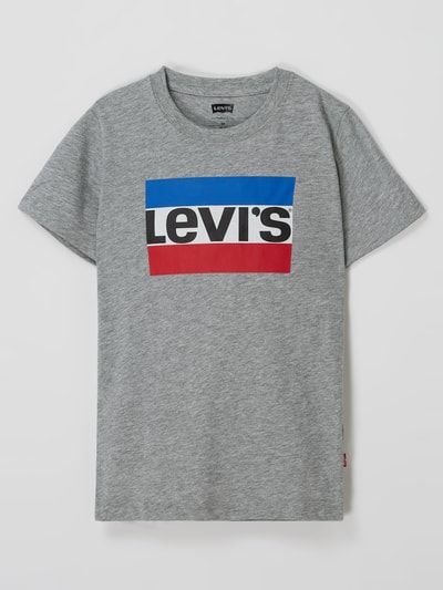 Levi’s® Kids T-shirt met logo Middengrijs gemêleerd - 1