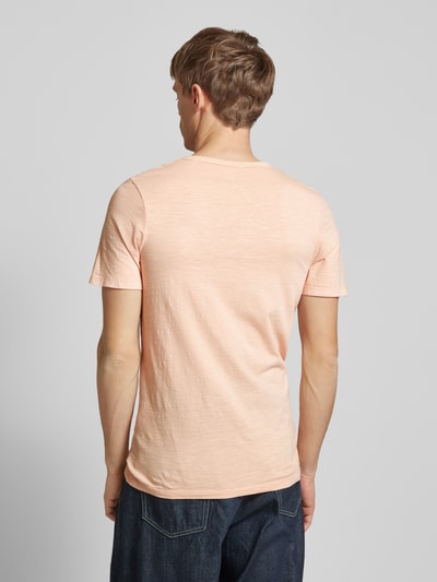 Jack & Jones T-Shirt mit V-Ausschnitt Apricot 5